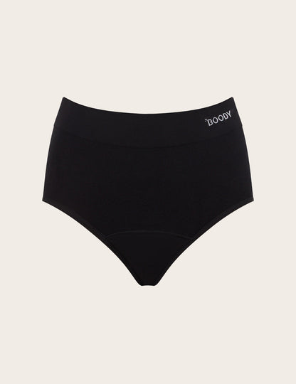Period & Leak Proof - Full Briefs - Moderate - Heavy - Black
