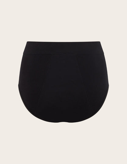 Period & Leak Proof - Full Briefs - Moderate - Heavy - Black