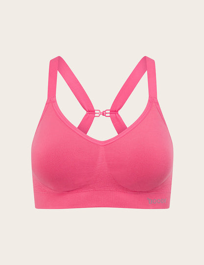 Wireless Full Bust T-Shirt Bra - BCAM Pink
