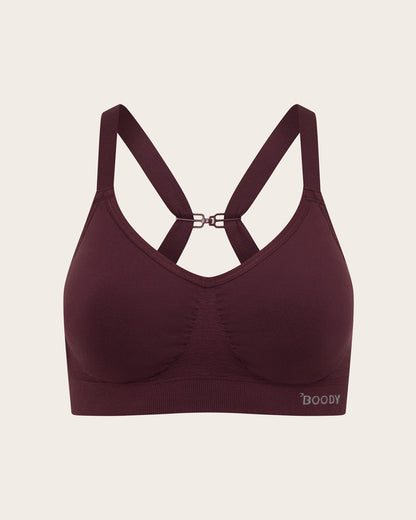 Wireless Full Bust T-Shirt Bra - Mulberry