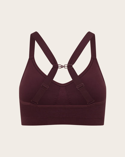 Wireless Full Bust T-Shirt Bra - Mulberry