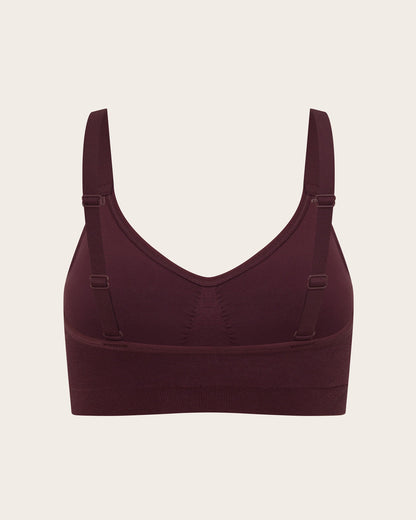 Wireless Full Bust T-Shirt Bra - Mulberry