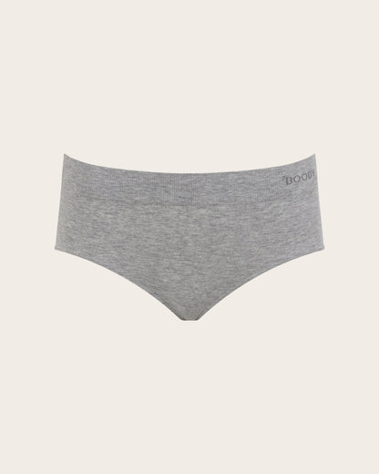 Midi Briefs - Light Grey Marl