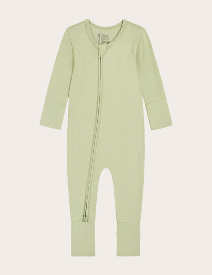Baby Long Sleeve Romper - Sage