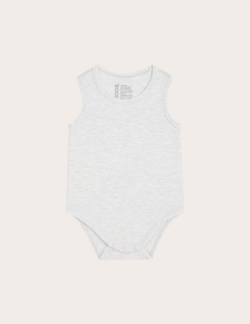 Baby Bodysuit - Heather Grey