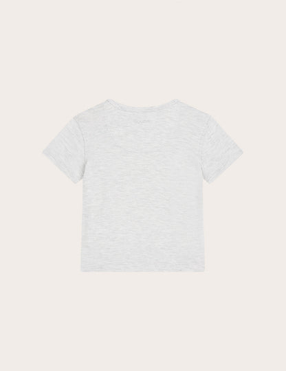 Baby Short Sleeve T-Shirt - Heather Grey