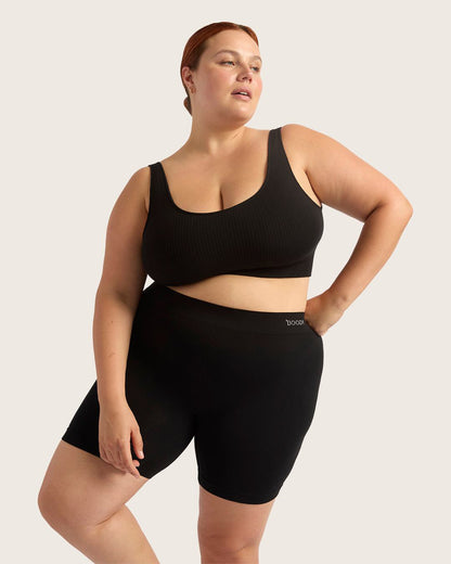 Seamfree Undershorts 6" - Black