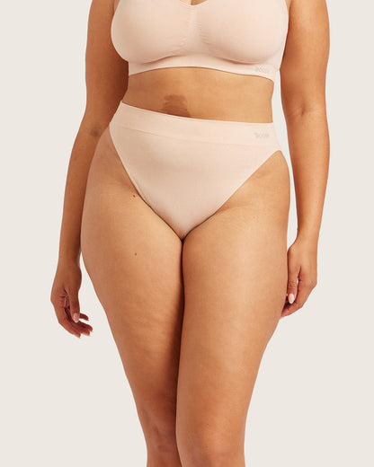 High Cut Full Briefs - Shell
