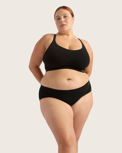 Midi Briefs - Black