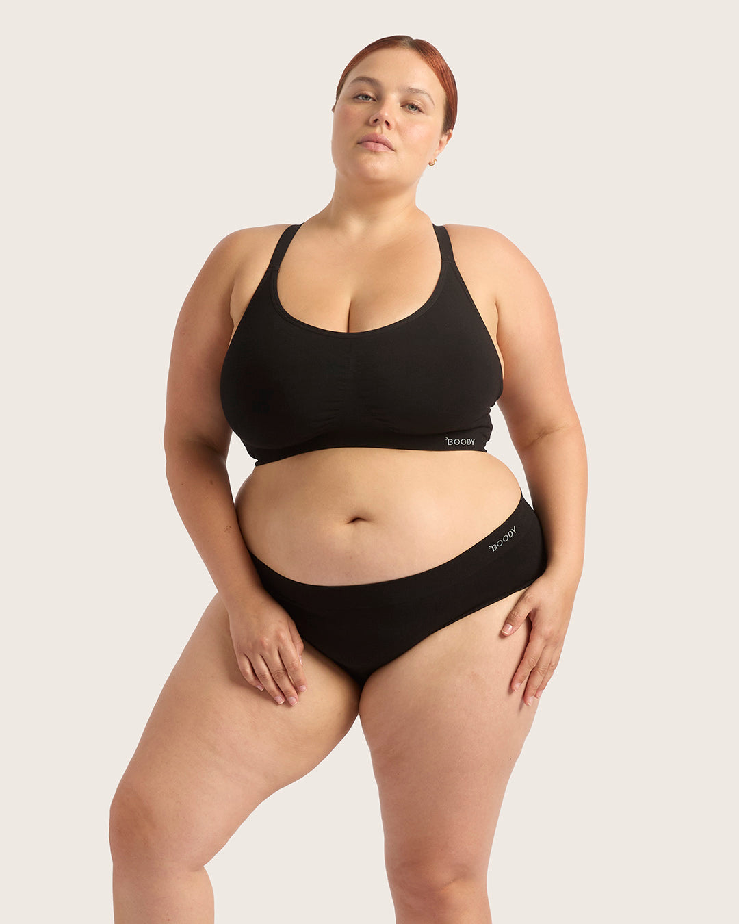 Midi Briefs - Black