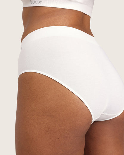 Midi Briefs - White