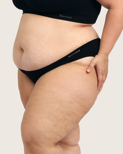 Period & Leak Proof - Classic Bikini - Light - Moderate - Black