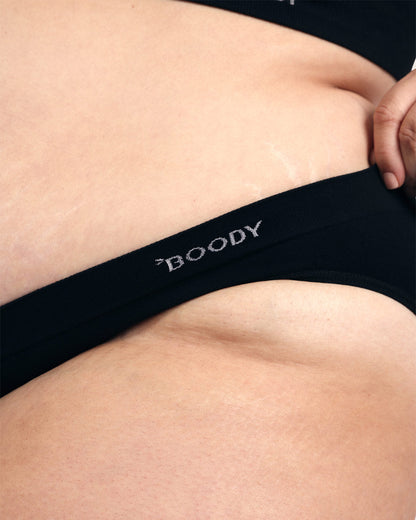 Period & Leak Proof - Classic Bikini - Light - Moderate - Black