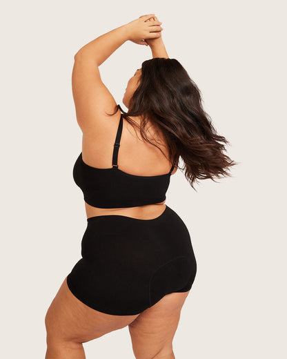 Period & Leak Proof - Undershorts 3" - Moderate - Black
