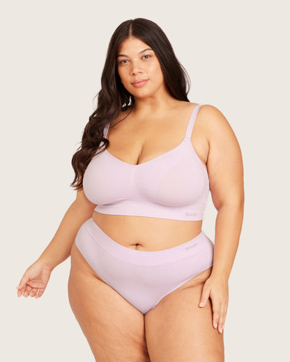 High Waist G-String - Orchid
