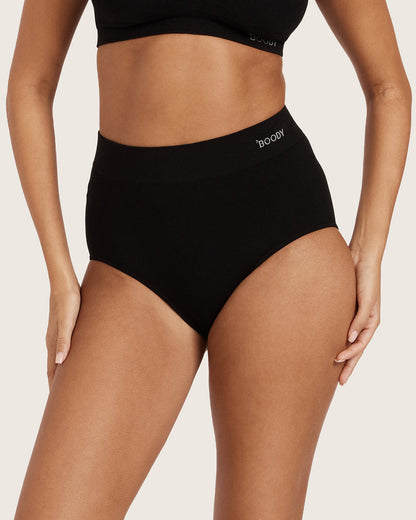 Full Coverage Briefs - Black