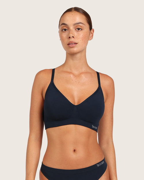 Wireless T-Shirt Bra - Midnight