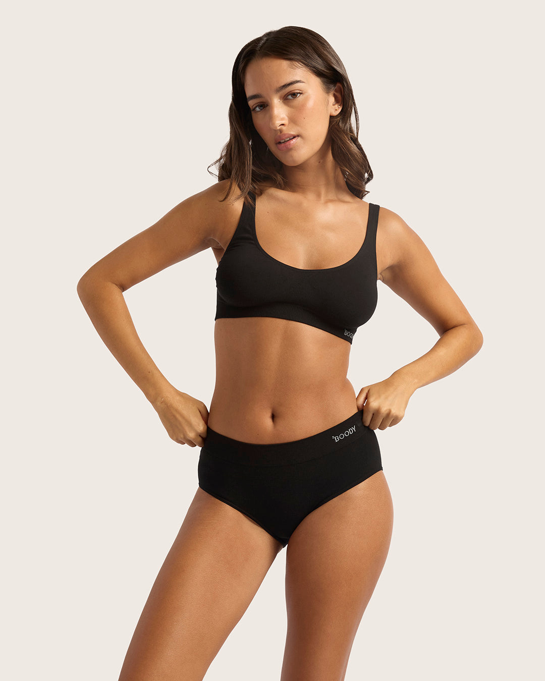Midi Briefs - Black